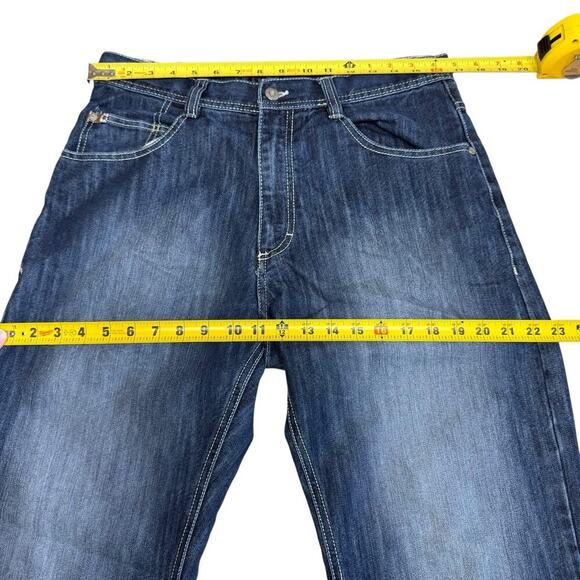 Vtg Y2K Southpole Baggy Blue Jeans 34x31 Denim Washed Hip Hop Skater - Picture 8 of 10